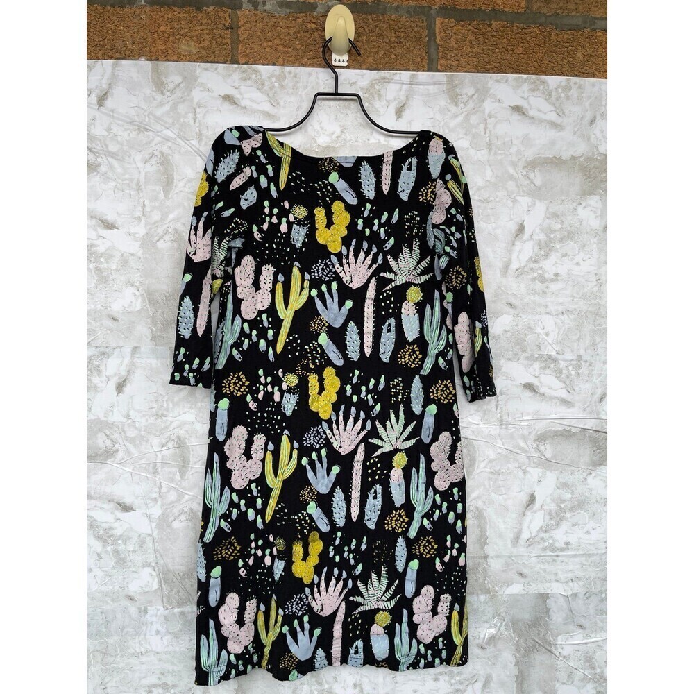 Thief And Bandit Floral Cactus Saguaro Hand Painted Tunic Dress Small — image 5 of 7